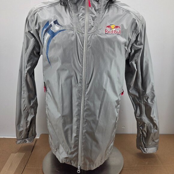 Puma Red Bull Racing Team Rain Silver Vintage Jacket Men’s Sz Medium - Picture 14 of 15